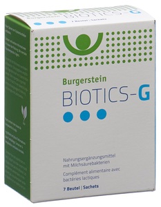 Burgerstein, Burgerstein BIOTICS-G, Pulver, Burgerstein Biotics-G Pulver (7 Stk)