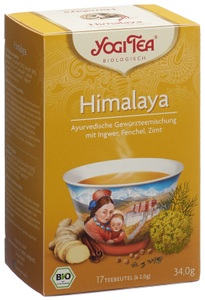 Yogi Tea, YOGI TEA Himalaya Ginger Harmony (17x2 g), Yogi Tea Himalaya (17 Beutel)