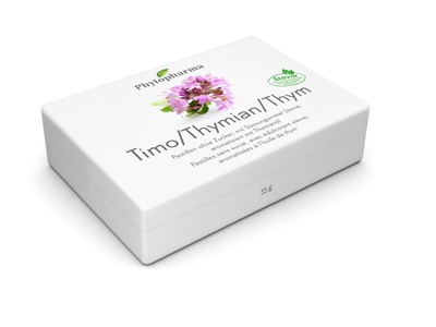 Phytopharma, Phytopharma Timo Pastillen (40 Stück), Phytopharma Thymian Pastillen (40 Stk)