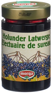 Morga, morga Konfitüre Holunder Latwerge (375 g), morga Holunder Latwerge (375g)