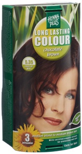 Henna Plus, Henna Plus Long Last Colour 5.35 chocolat braun (1 Stück), HENNA PLUS Long Lasting Colour 5.35 Schokoladenbraun (1 Stk)