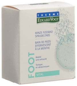 EDUARD VOGT, EDUARD VOGT Fussbad Sprudeltabs (6x30 g), Eduard Vogt Therme Vital Fussbad Sprudeltabs 6x 30 g