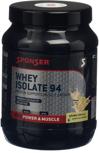 Sponser, Whey Isolate 94 425 g Proteinpulver, Sponser Whey Isolate 94 Vanille 425 g Proteinpulver