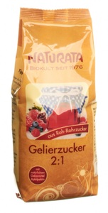 NATURATA, Naturata Gelierzucker 2:1 (500 g), Naturata Gelierzucker 2:1 Beutel 500 g