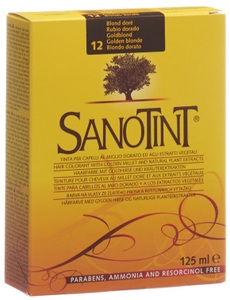 SANOTINT, SANOTINT Haarfarbe 12 goldblond (1 Stück), Sanotint Haarfarbe 12 goldblond 125 ml
