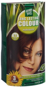 Henna Plus, Henna Plus Long Last Colour 5.5 mahagoni (1 Stück), Hennaplus Long Lasting Mahogany 5,5