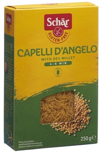 Schär, Schär Capelli d'Angelo glutenfreie Pasta, SCHÄR Capelli Fideli glutenfrei (250g)