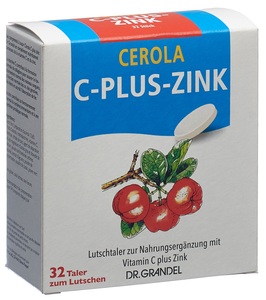 Cerola, Cerola C-Plus Zink Taler (32 Stück), DR. GRANDEL CEROLA C-Plus-Zink Taler (32 Stk)