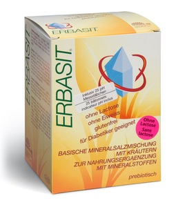 Erbasit, Erbasit Mineralsalz Pulver ohne Lactose (240 g), Erbasit Mineralsalz Pulver ohne Lactose