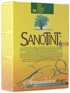 SANOTINT, SANOTINT SENSITIVE Light Haarfarbe 78 mahagoni (1 Stück), Sanotint Sensitive Haarfarbe 78 mahagoni