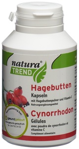 naturaTREND, naturaTREND Hagebutten Kapsel (200 Stück), naturatrend Hagebutten Kapseln (200 Stk)