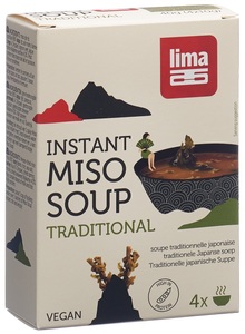 Lima, Lima Instant Miso Suppe, Lima Miso Suppe Instant Traditional (4x10g)