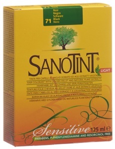 SANOTINT, SANOTINT SENSITIVE Light Haarfarbe 71 schwarz (1 Stück), Sanotint Sensitive Haarfarbe 71 schwarz