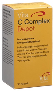 Vita C Complex, Vita C Complex Depot Kapsel (90 Stück), Vita C Complex Depot (90 Kapseln)