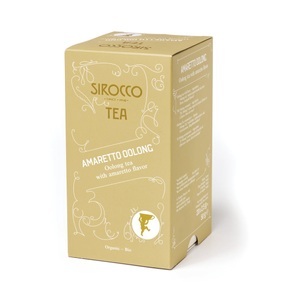 Sirocco, Sirocco Teebeutel Almond Oolong (20 Stück), Amaretto Oolong - 20 Sachets à 2,5g