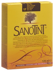 SANOTINT, SANOTINT Haarfarbe 17 blauschwarz (1 Stück), Sanotint Haarfarbe 17 schwarzblau 125 ml