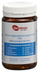 Dr. Wolz, Dr. Wolz Microorganismen Kapsel (120 Stück), Dr. Wolz Mikroorganismen Kapseln (120 Stk)