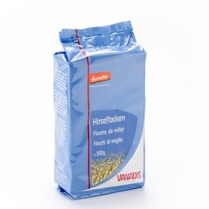 Vanadis, Vanadis Hirseflocken Demeter (500 g), VANADIS Hirseflocken (500g)