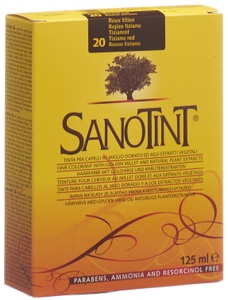 SANOTINT, SANOTINT Haarfarbe 20 tizianrot (1 Stück), Sanotint Haarfarbe 20 tizianrot (125ml)