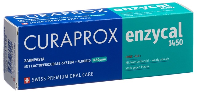 Curaden Germany GmbH, Curaden Germany GmbH Curaprox® enzycal, Curaprox Enzycal 1450 Zahnpasta 75 ml
