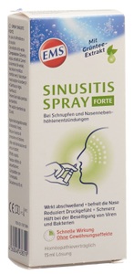 Emser Sinusitis, Emser Sinusitis Emser® Sinusitis Spray Forte, EMS Sinusitis Spray Forte (15ml)