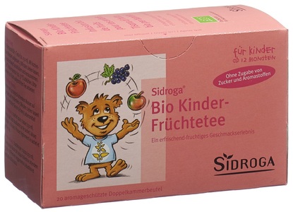 Sidroga Gesellschaft für Gesundheitsprodukte mbH, Sidroga Gesellschaft für Gesundheitsprodukte mbH Sidroga® Bio Kinder Früchtetee, SIDROGA Bio Kinder Früchtetee (20 Beutel)