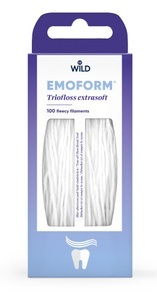Emoform, Emoform Triofloss extra soft (100 Stück), EMOFORM Triofloss extra soft (100 Stk)