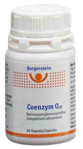 Burgerstein, Burgerstein Coenzym Q10, Burgerstein Coenzym Q10 Kapseln 30 mg 60 Stück