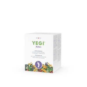 yegi, yegi Kräuter Fussbadesalz (8x50 g), Yegi Relax Kräuter Fussbadesalz (8x50g)