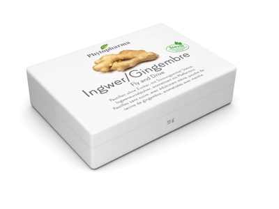 Phytopharma, Phytopharma Ingwer Fly and Drive Pastillen (40 Stück), Phytopharma Ingwer Fly & Drive Pastillen (40 Stk)
