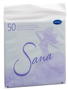 Sana, Sana Hygiene Beutel (neu) (50 Stück), Sana Hygiene Beutel (50 Stk)