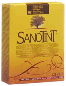 SANOTINT, SANOTINT Haarfarbe 03 naturbraun (1 Stück), Sanotint Haarfarbe 03 naturbraun 125 ml