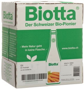 Biotta, Biotta Karotte Bio (6x5 dl), Biotta Bio Rüebli (6x5dl)