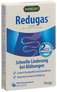 Benegast, Benegast Redugas Tablette (20 Stück), Benegast Redugas Tabletten (20 Stk)