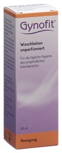 Gynofit, Gynofit Waschlotion unparfumiert Reisepack (50 ml), Gynofit Waschlotion Unparfümiert Reisepackung (50ml)