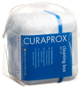 Curaprox, Curaprox BDC 110 Prothesen Reinigungsbehälter blau (1 Stück), Curaprox BDC 110 Prothesen Reinigungsbehälter, blau (1 Stk)