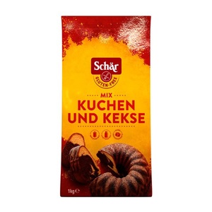 Schär, Schär Mix C Kuchen & Kekse glutenfrei, SCHÄR Mix C Kuchenmehlmix (1kg)