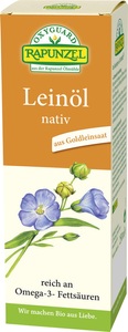 RAPUNZEL, RAPUNZEL Bio Leinöl nativ, RAPUNZEL Leinöl nativ (250ml)