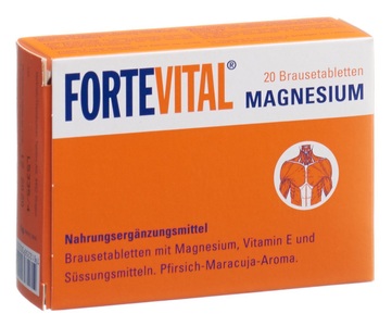 Fortevital, Fortevital Magnesium Brausetablette (20 Stück), FORTEVITAL Magnesium Brausetabletten (20 Stk)