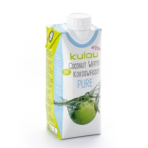 Kulau, Kulau Bio-Kokoswasser - PURE, kulau Bio Kokoswasser pure (330ml)