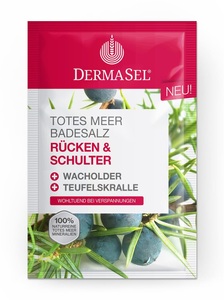 Fette Pharma AG, Fette Pharma AG DermaSel® Totes Meer Badesalz Rücken und Schulter, Dermasel Totes Meer Badesalz Rücken & Schulter (80g)