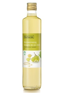 Biofarm, Biofarm Weissweinessig Knospe (500 ml), Biofarm Weissweinessig Knospe Flasche 500 ml