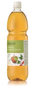 Biofarm, Biofarm Apfelessig Knospe Pet (1 lt), biofarm Apfelessig Knospe (1l)