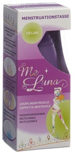 Me Luna, Me Luna nstruationstasse Classic XL Ring Violett (1 Stück), Me Luna nstruationstasse Classic XL Ring Violett
