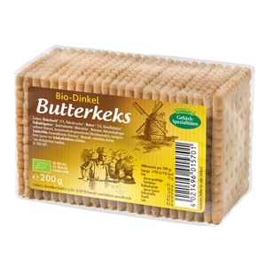 Liebhart, Liebhart Biscuits Dinkel Butter Bio (12x200 g), Liebhart's Biscuits Dinkel Butter Bio