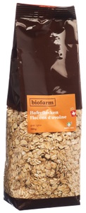 Biofarm, Biofarm Haferflocken grob Knospe (500 g), biofarm Haferflocken grob Knospe (500g) - kurzes Ablaufdatum