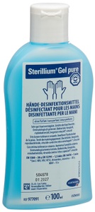 Sterillium, Sterillium Händedesinfektion (100 ml), Sterillium Gel Pure Händedesinfektionsmittel (100ml)