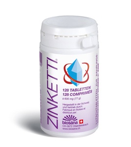 biosana, biosana Tablette (128 Stück), Biosana ZINKETTI Tabletten (128 Stk)