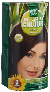 Henna Plus, Henna Plus Long Lasting Colour warm brown 4.45 (1 Stück), Henna Plus Long Lasting Colour warm brown 4.45 (1 Stück)