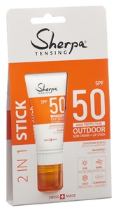 Sherpa Tensing, Sherpa TENSING Kombistick SPF 50/30 (1 Stück), Sherpa Tensing Kombistick SPF 50 (30ml)